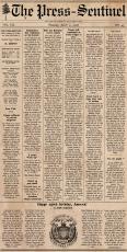 The Press-Sentinel imagined what this week's edition might have looked like in 1776