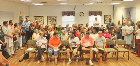 Interest in possible local data centers led to a packed Wayne County meeting room Monday morning.