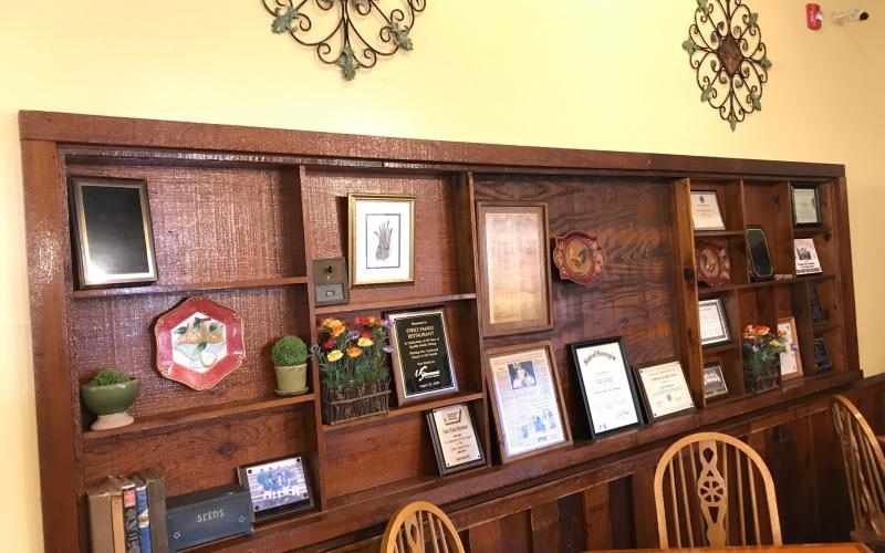 Ms. Sybil Lynn's still on display at BMac's.