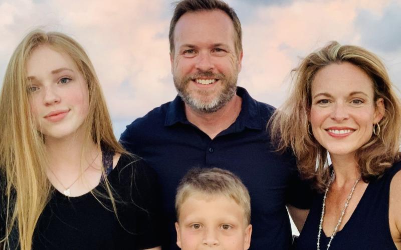 Rob and Leslie Gordon have leadership roles at the University of Georgia.  They  have two children: Lily, 14, and Will, 9.