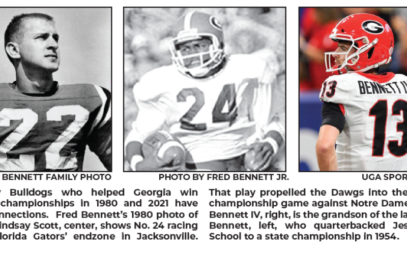 Buddy Bennett, Lindsay Scott, Stetson Bennett IV
