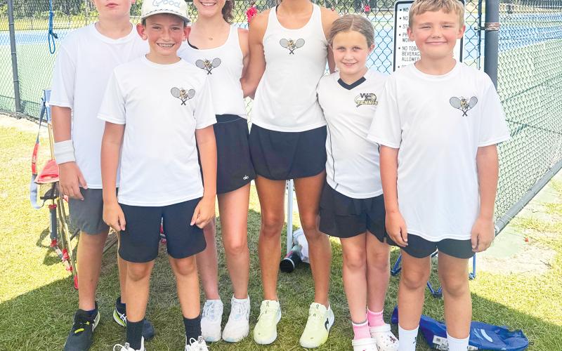 Wayne Recreation tennis players