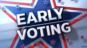 Strong turnout on early voting.