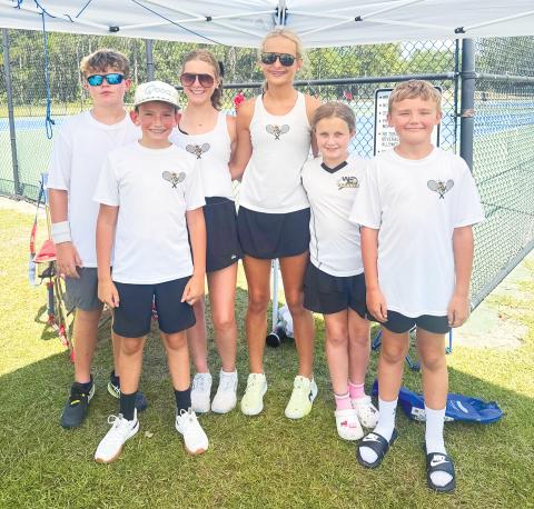 Wayne Recreation tennis players
