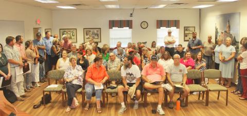 Interest in possible local data centers led to a packed Wayne County meeting room Monday morning.